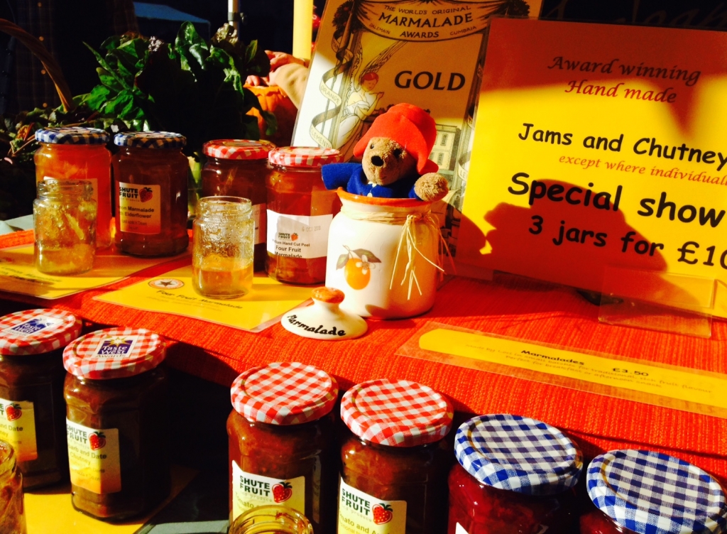 Shute Fruit at powderham food festival for exploring exeter