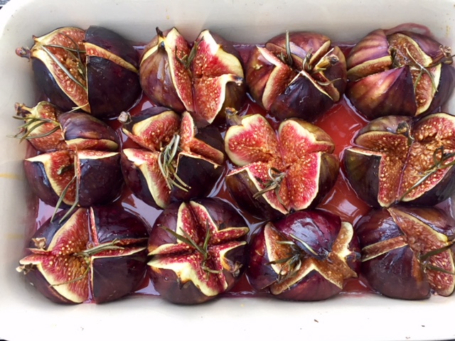 Roasted fig with, Princesshay Honey And rosemary by crunch nutrition for Exploring Exeter