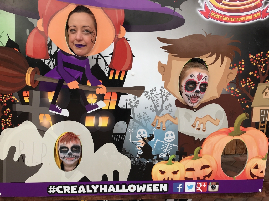 A spooky Halloween at Crealy for the #DevonBloggersSquad exploring exeter