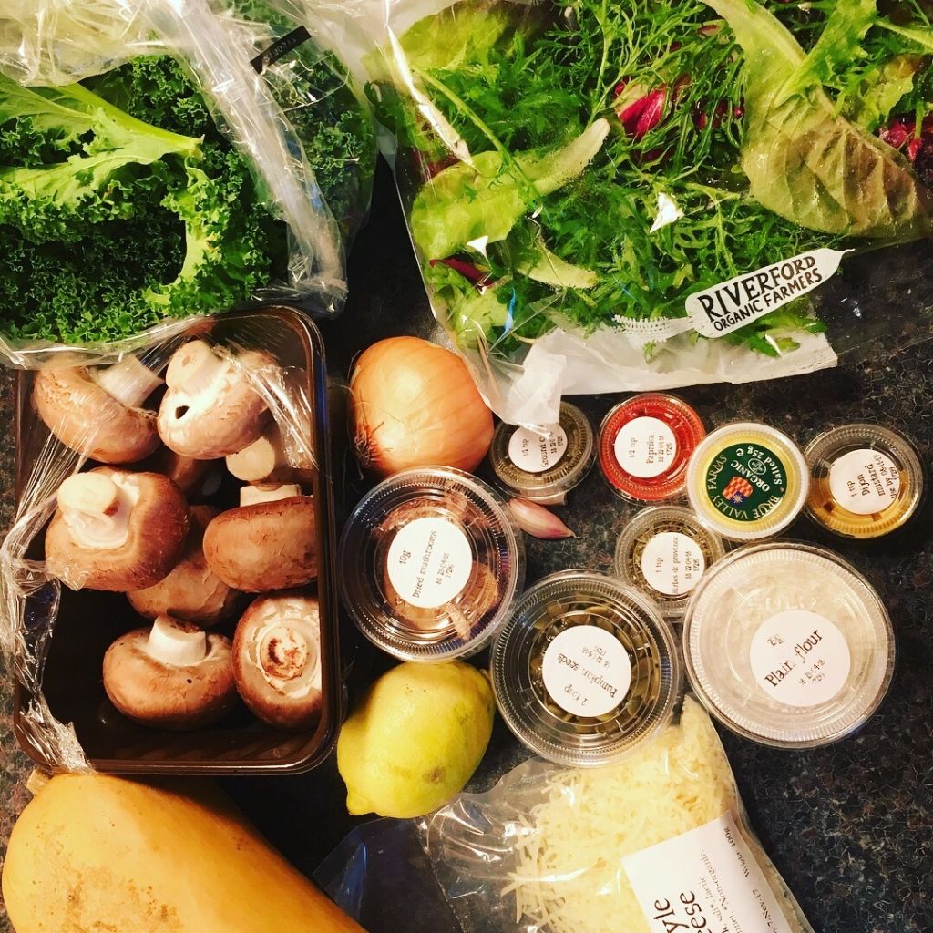 Our Riverford recipe box experience, exploring exeter