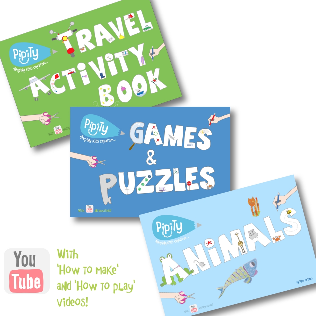 Pipity creates crafty kits to keep the children busy over the holidays (especially on lon journeys). They make the perfect Christmas stocking filler! (Exploring Exeter 2017)