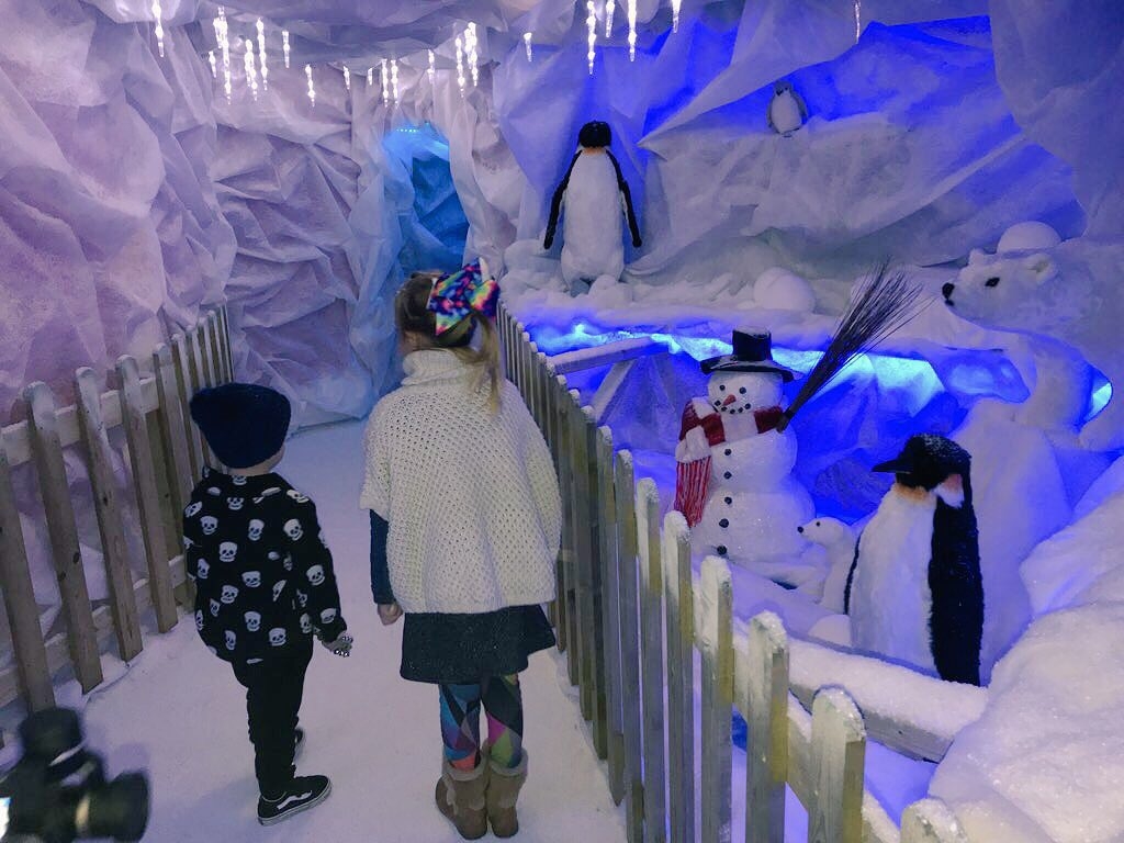 The other week, Amelie took a trip to Woodlands Adventure Park for meet Father Christmas. Exploring Exeter