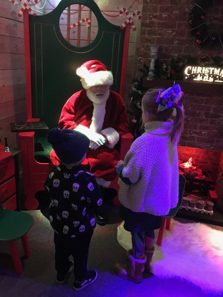 The other week, Amelie took a trip to Woodlands Adventure Park for meet Father Christmas. Exploring Exeter