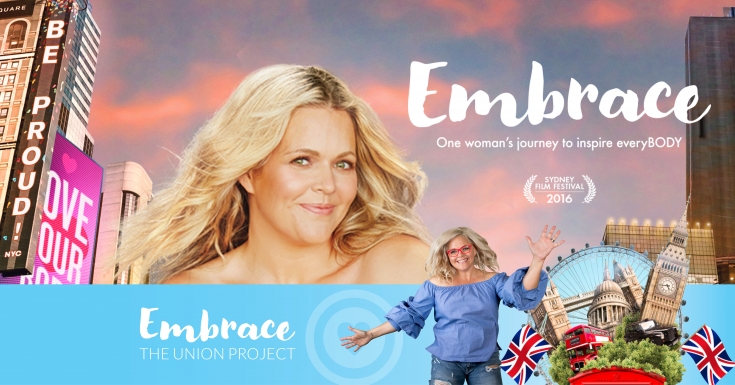 Body image activist Taryn Brumfitt's film Embrace is coming to Exeter School on January 30th and we think EVERYONE needs to go and see it!
