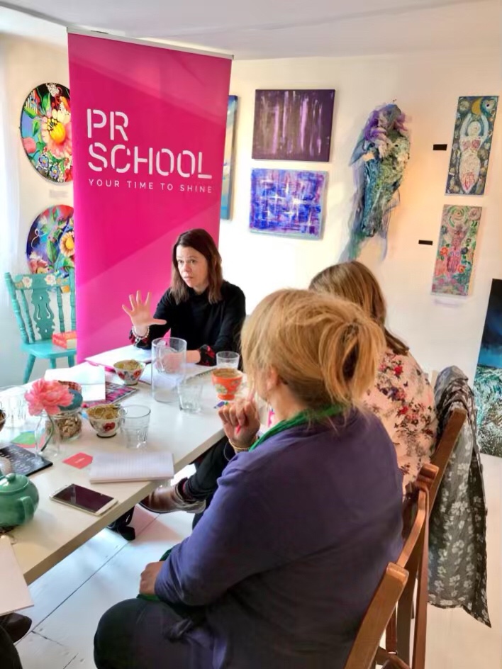 A morning at PR School with Natalie Trice