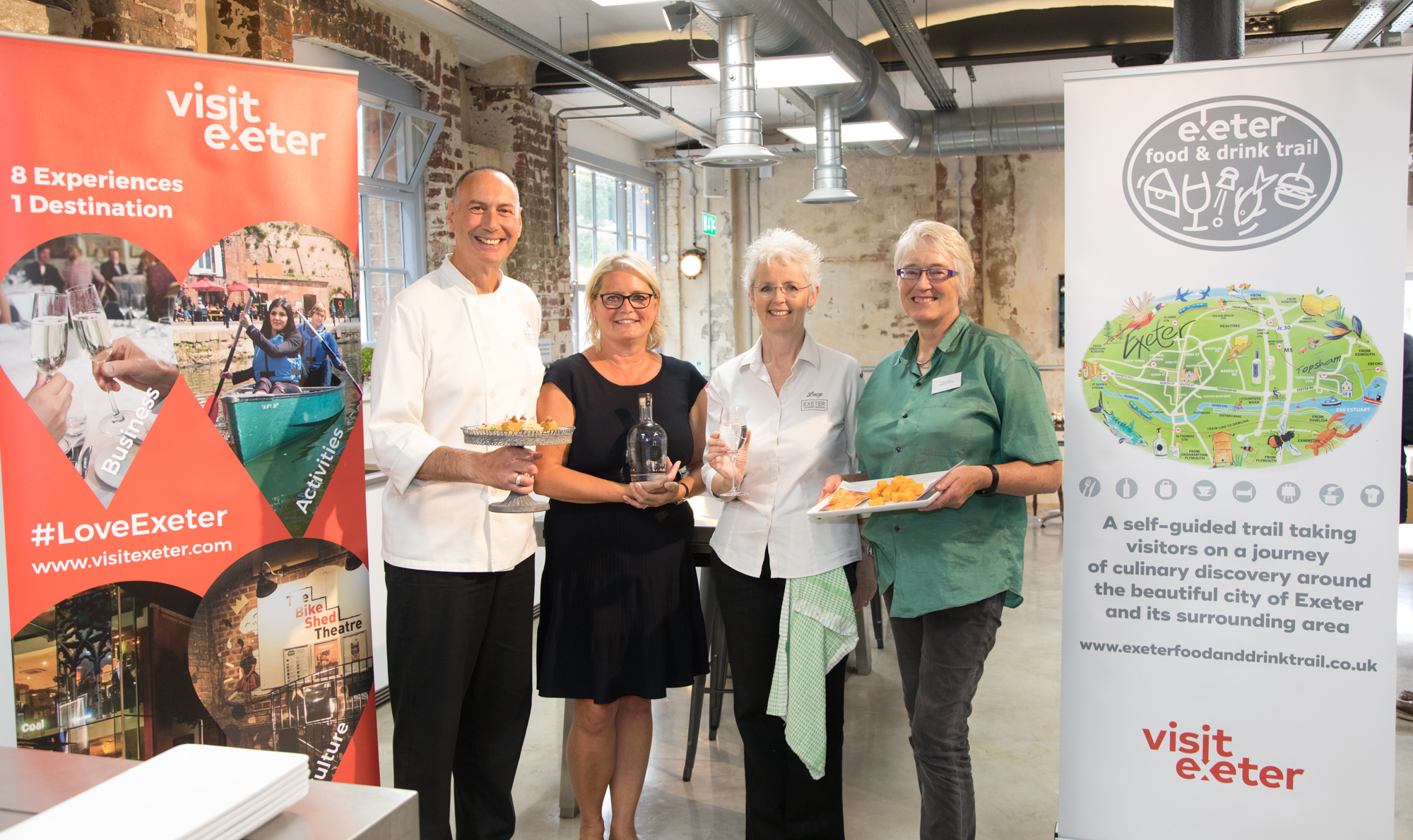 Details of the new Exeter Food and Drink Trail revealed at exclusive pre-launch event