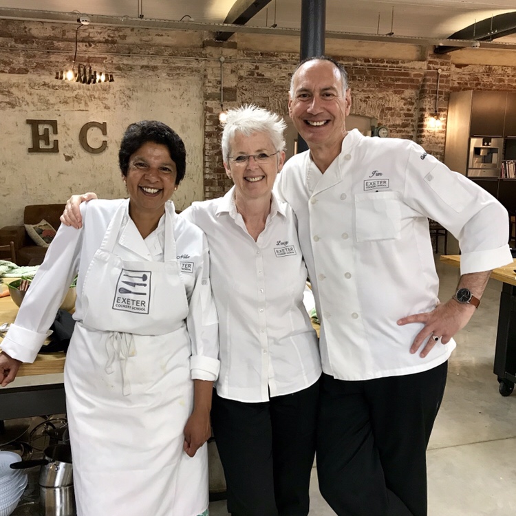Indian cooking at Exeter cookery school, exploring exeter