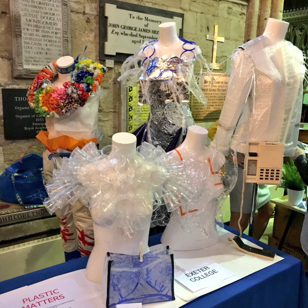 The Slow Fashion Show with Sancho’s and In Exeter (by Shelley Kelly), exploring exeter 2018
