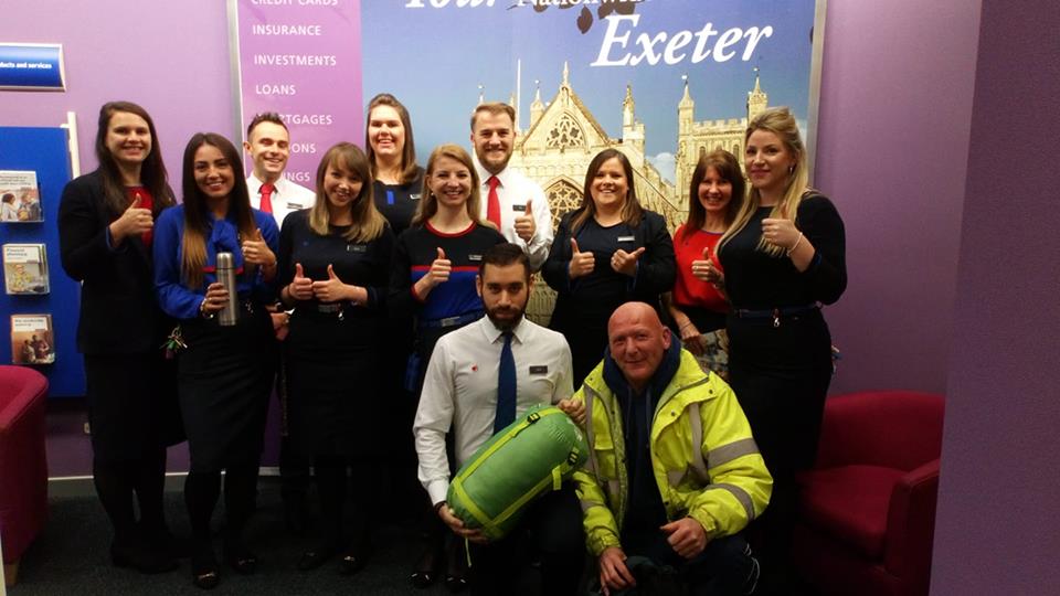 Andrew and the Nationwide team (pic from Andrew's Facebook)