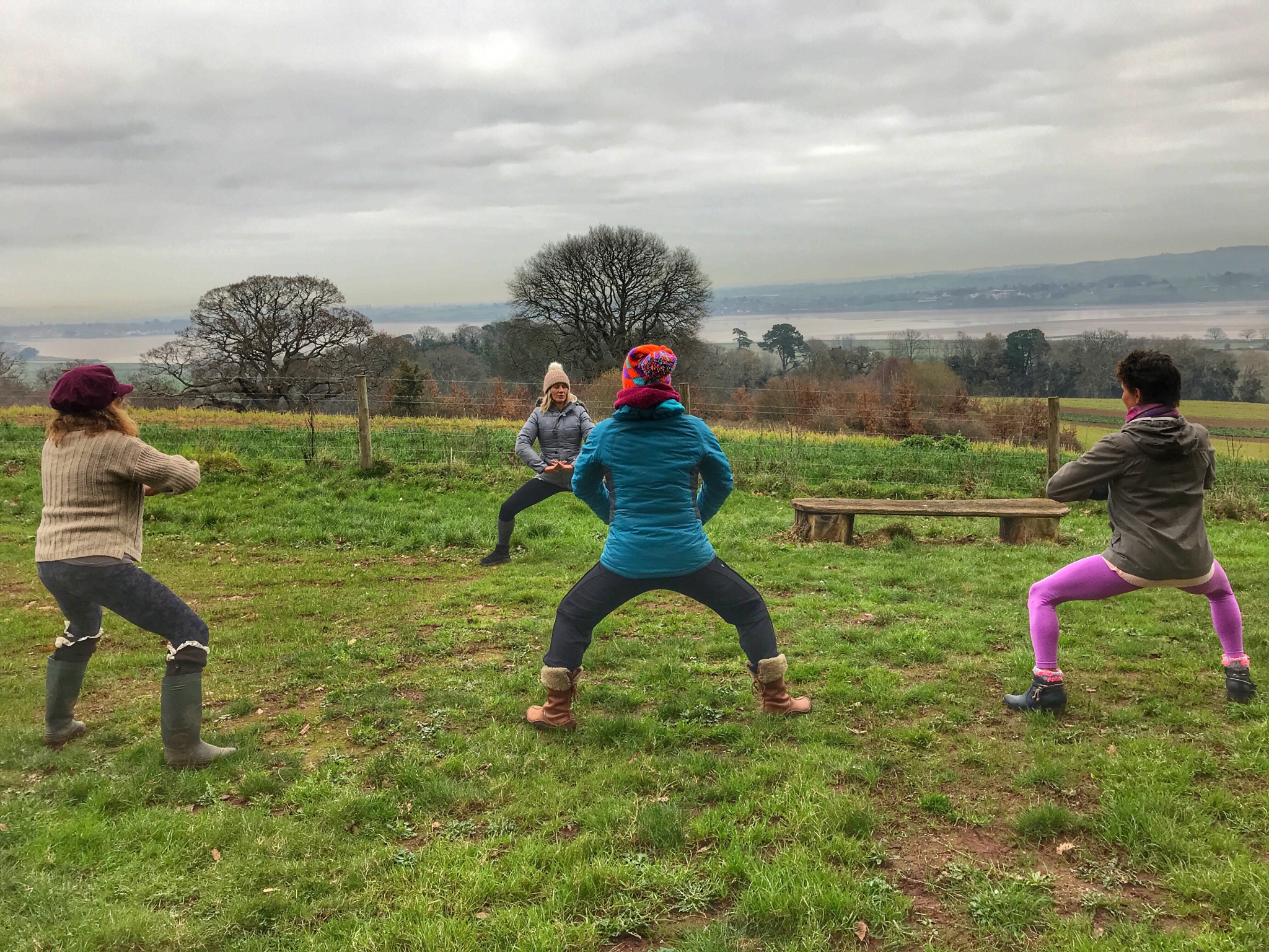 A magical day in Devon of yoga retreat and tree hugging at Powderham Castle, exploring exeter 2019