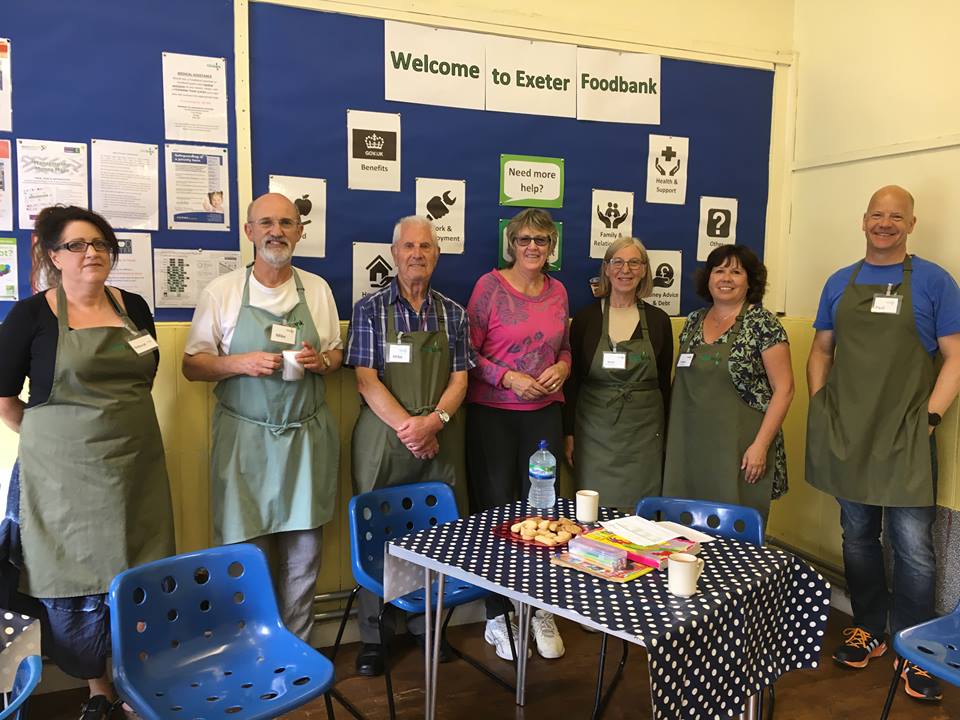Feeding a need in our community: Exeter Foodbank