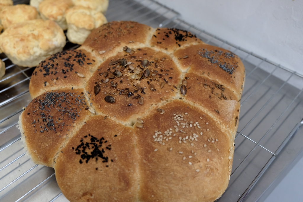 Breaking bread at with Boudicca at One Mile Bakery Exeter
