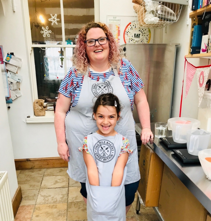 Breaking bread at with Boudicca at One Mile Bakery Exeter