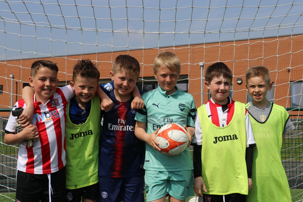 Football and wellbeing from Exeter City Community Trust, Exploring Exeter 2019