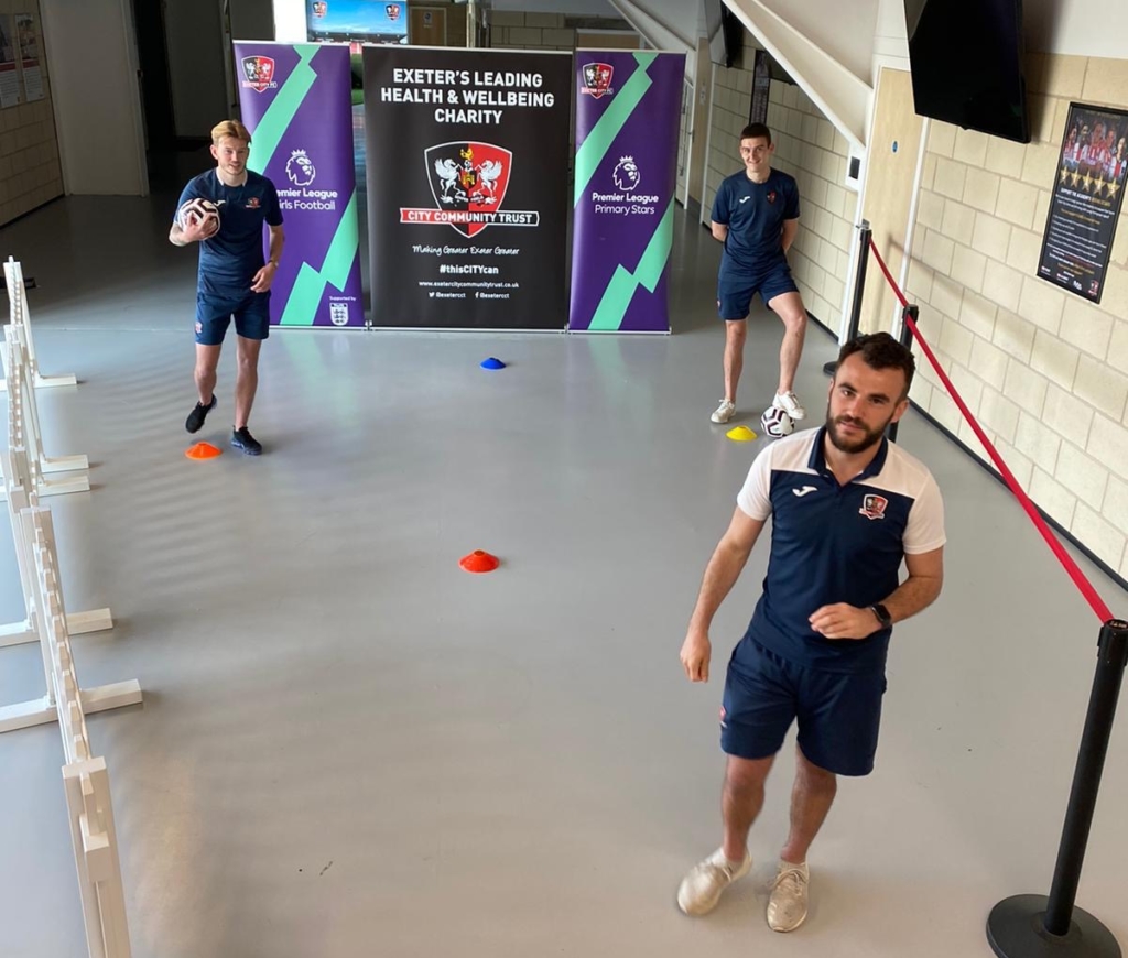 exeter city community trust football classes