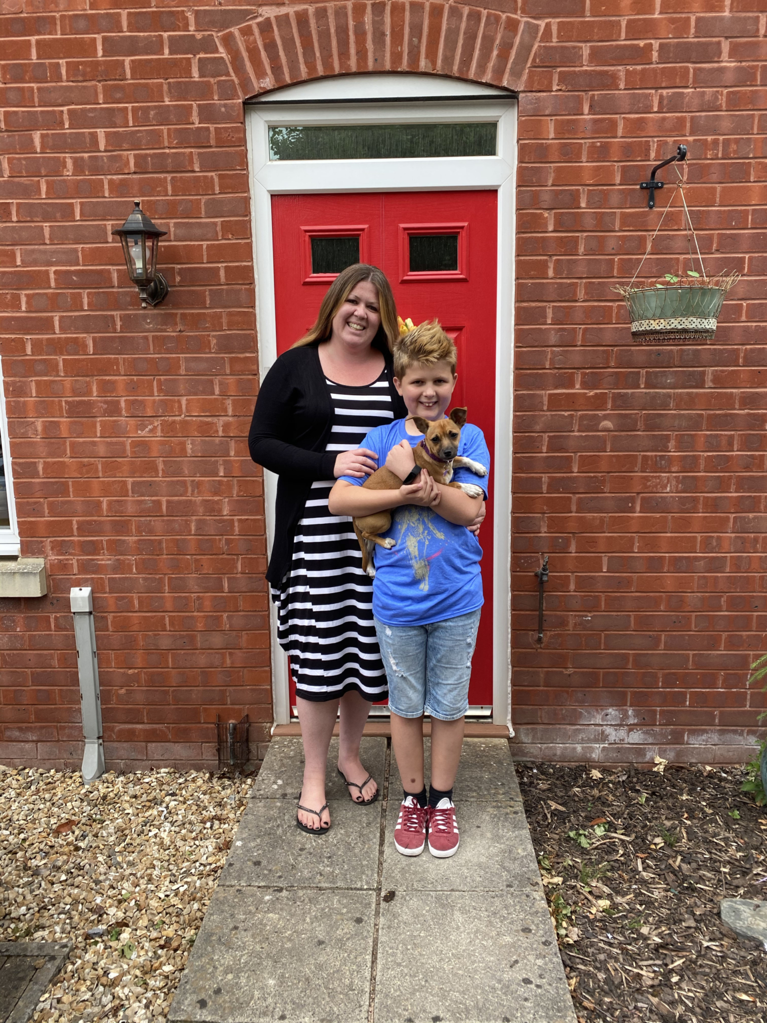 Exeter doorstep photography, helen harry and bonnie the dog