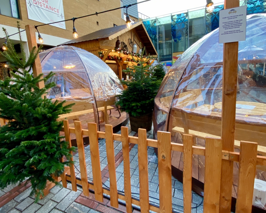 domes in princesshay, exploring exeter