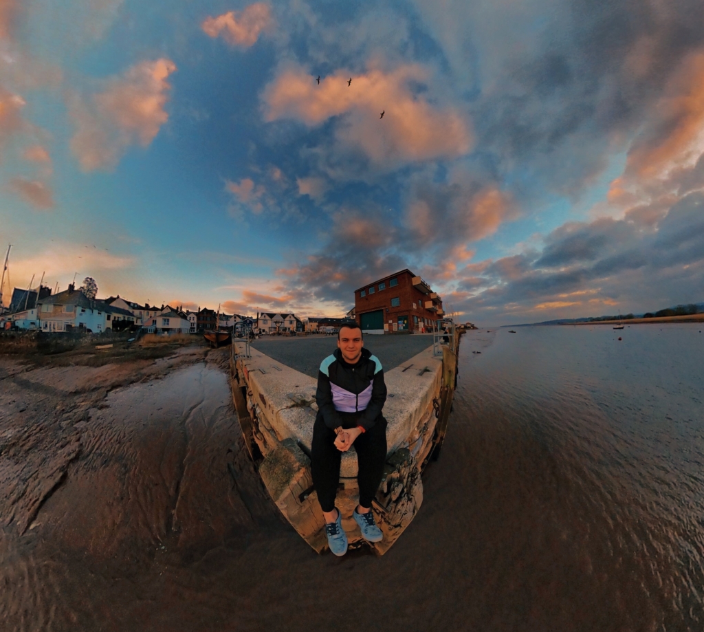 Bart Sadecky polish man in exeter self portrait