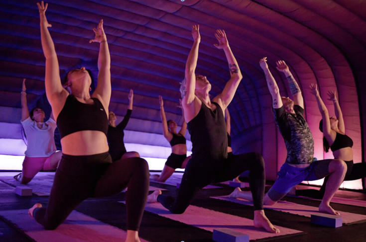 Hot Yoga in Exeter at Hotpod Exeter