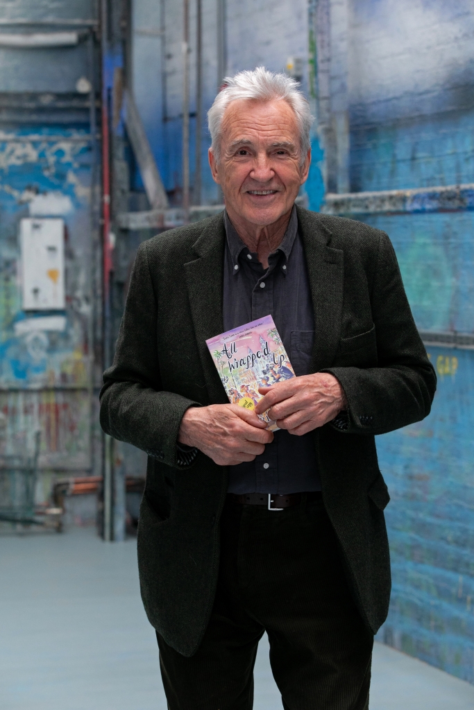 Larry Lamb at budleigh salterton literary festival, pic by Pete Jones