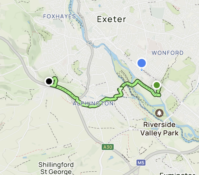 Exeter green circle, Stephanie Darkes