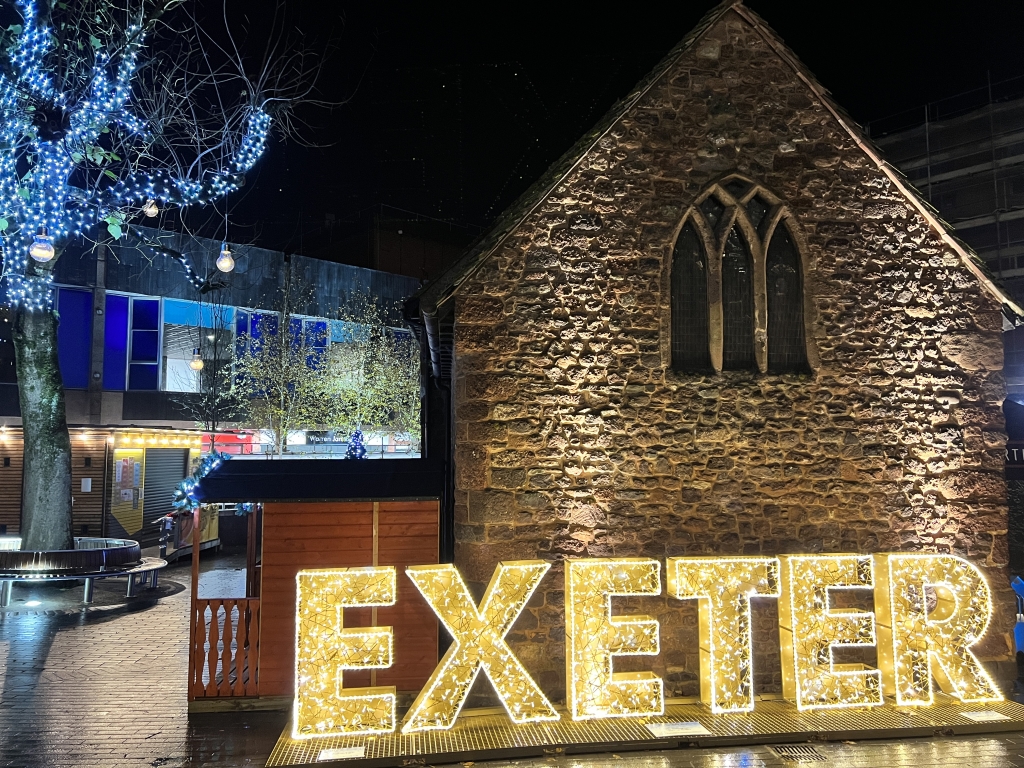 Christmas Shopping in Exeter