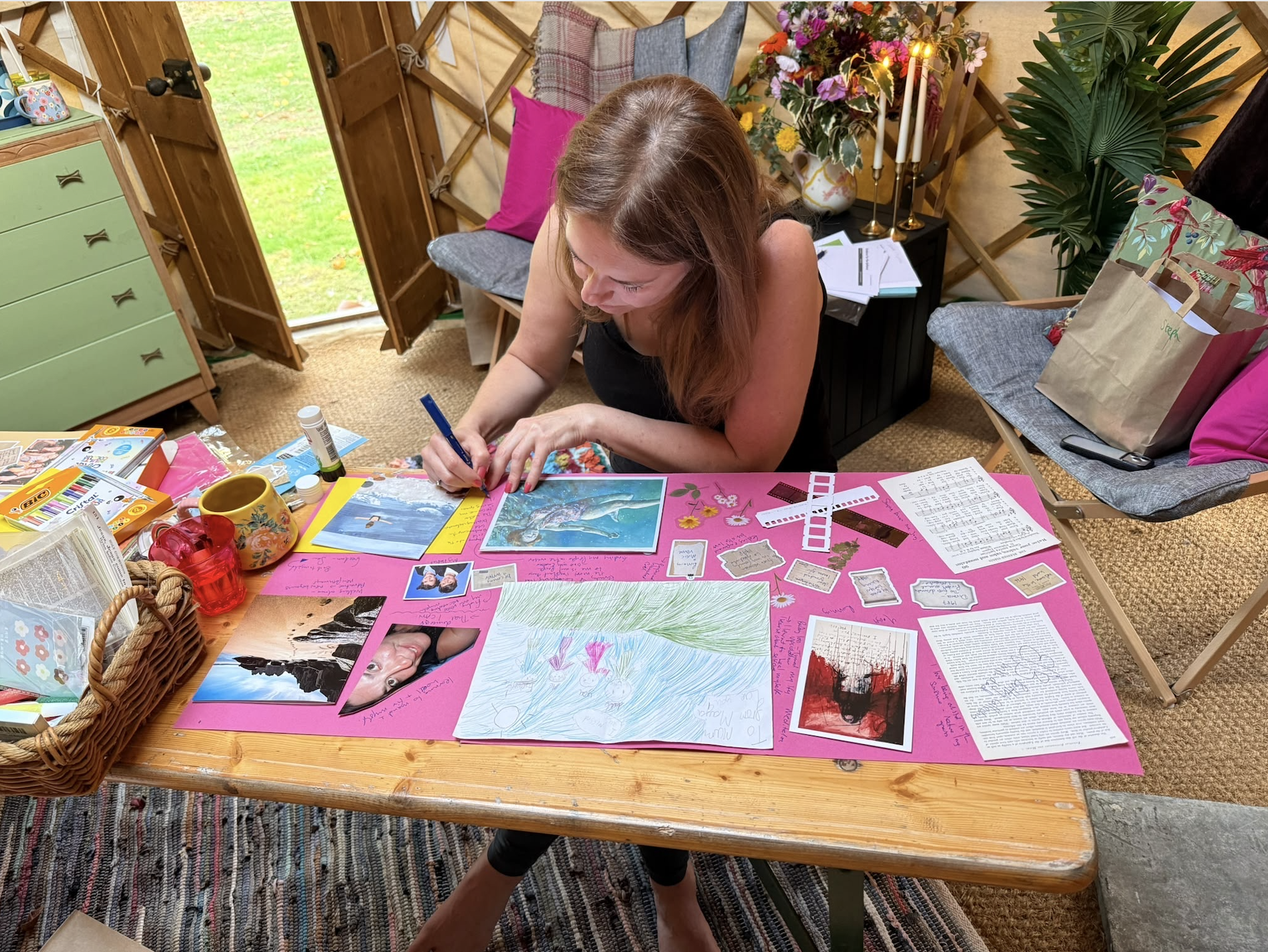 devon menopause retreat with Lucy Tefler
